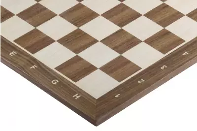 Set di scacchi senza Timeless - scacchiera (campo 50 mm), figure (re 90 mm)
