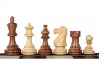Figure di scacchi American Classic Acacia/Buckthorn da 3,75 pollici