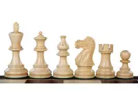 Figure di scacchi American Classic Acacia/Buckthorn da 3,75 pollici