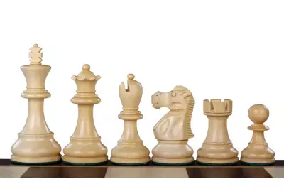 Figure di scacchi Reykjavik Acacia/Faggio 3,5 pollici