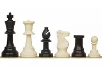 Set di scacchi per la scuola Verde - pesante (figure in plastica pesate + scacchiera in rotolo)