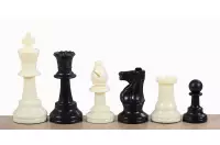 Set di scacchi Club Black in bag (figure + scacchiera rotante + borsa)