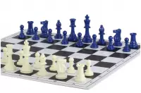 Pezzi di scacchi blu n. 6