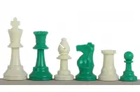 Pezzi di scacchi verdi n. 6