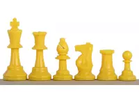 Pezzi di scacchi gialli n. 6