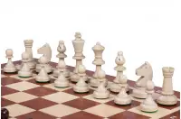 Set di scacchi Philidor n.3 intarsiato (35x35 cm)