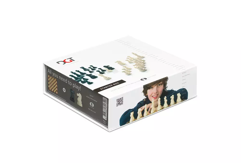 Set di scacchi DGT Box Grey