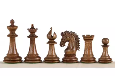 Figure di scacchi Sheikh Acacia da 3,75 pollici