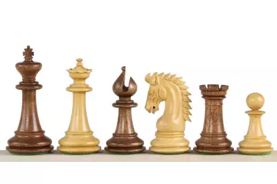 Figure di scacchi da 4 pollici Sheikh Acacia