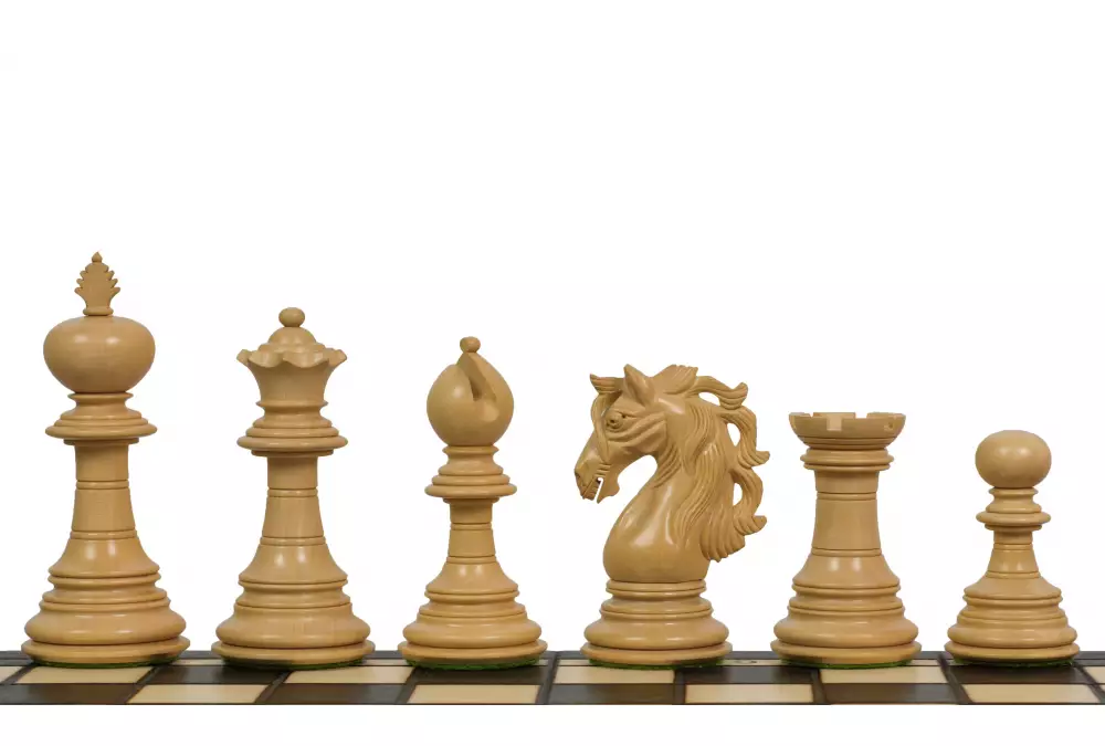 Figure di scacchi paduk/bukshan da 4