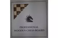 Tavola bifronte: scacchi + 100 dama francese, (54x54cm), mogano/jawor (intarsio)