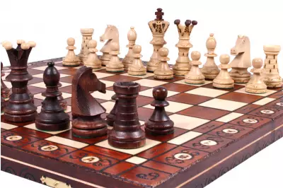 AMBASADOR scacchi LUXURY - grande (54 x 54 cm)