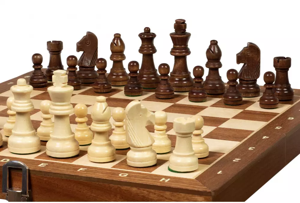 Set di scacchi da torneo Sunrise n. 3 Exclusive (30x30cm)