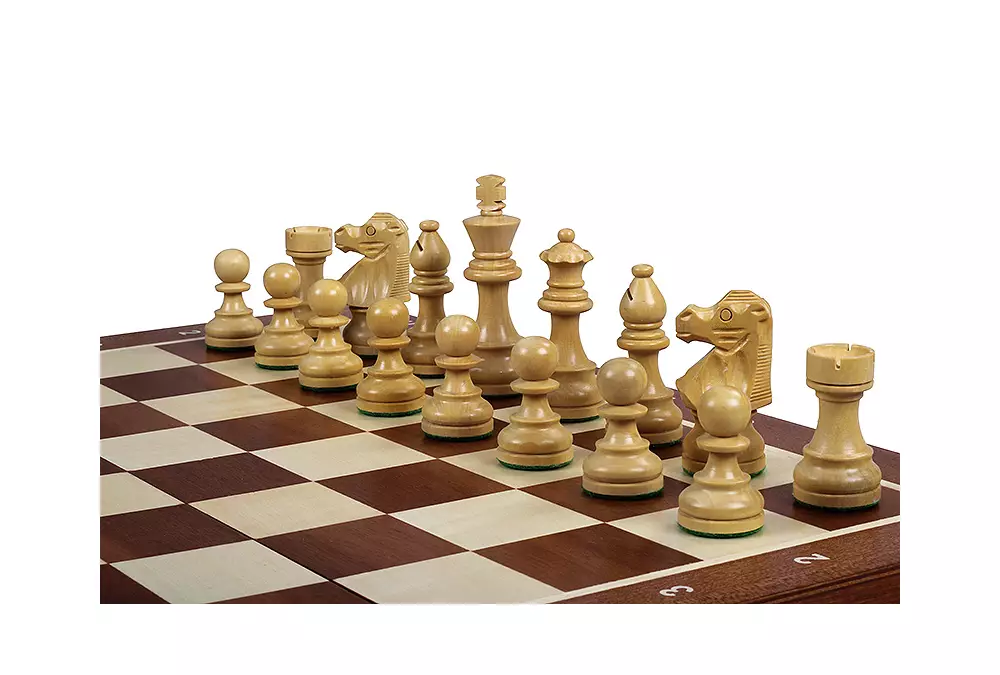 Torneo di scacchi francese Staunton Acacia n. 4