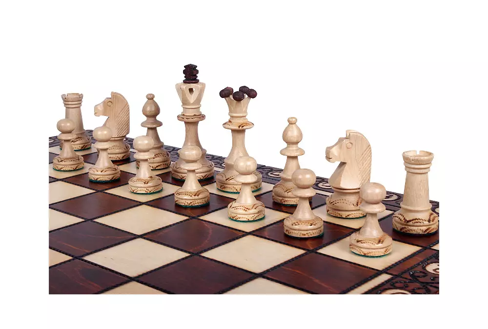 Scacchi SENATOR (42x42cm) - scacchi classici in legno ideali per i regali