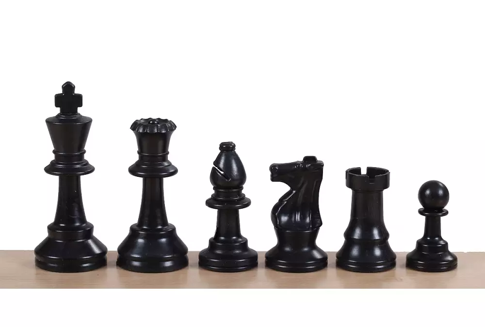 Set di scacchi junior (pezzi di plastica e scacchiera mobile)