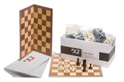 DGT CLUB PACK (10 x set: figure + scacchiere)