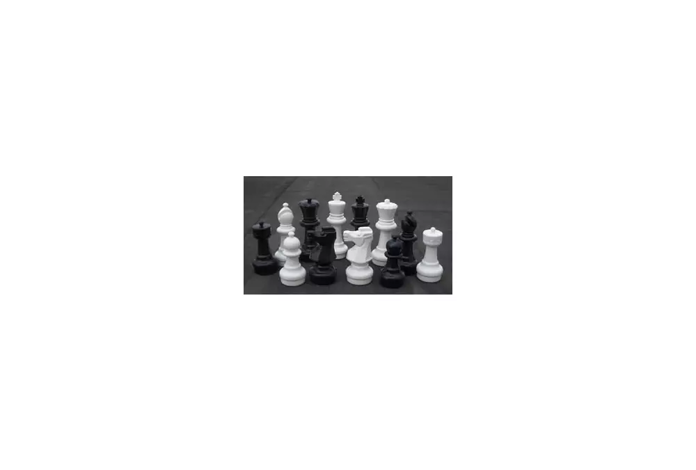 Piccolo set di scacchi da giardino (re 30 cm)