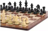 Set di scacchi Timeless - scacchiera (campo 58 mm), figure (re 96 mm)