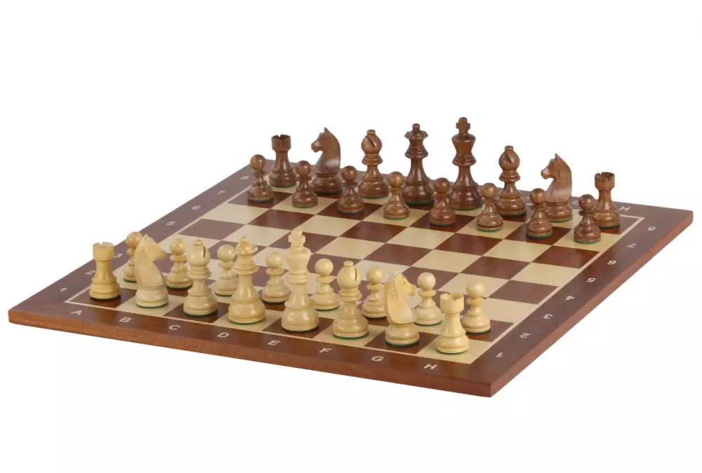 Set di scacchi Grande Maestro (Re 9,5cm)