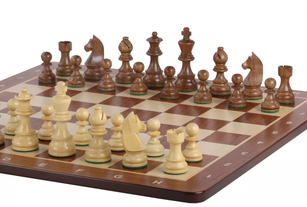 Set di scacchi Lasker con Coordinate (Re 9cm)