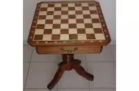 Tavolo da scacchi senza figure (altezza 75 cm)