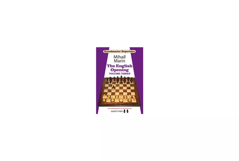 Repertorio Grandmaster 5 - L'apertura inglese vol. 3 di Mihail Marin (copertina morbida)