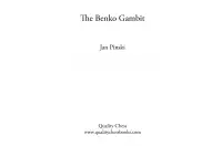 Il gioco di Benko di Jan Pinksi (copertina morbida)