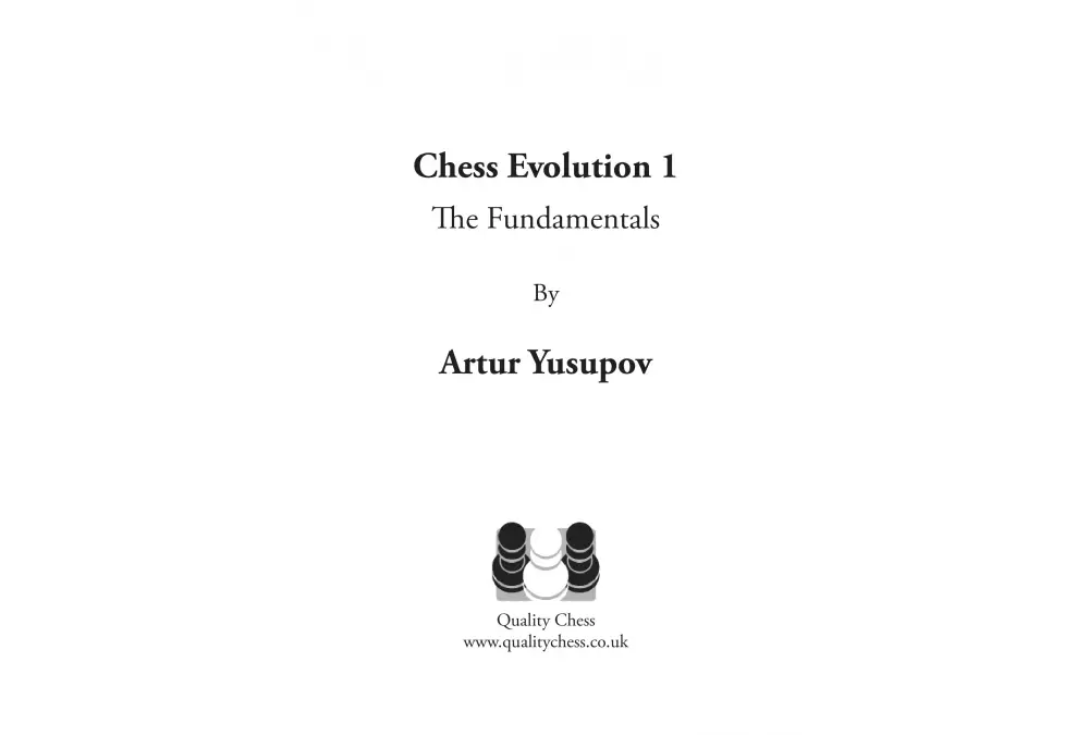 Evoluzione degli scacchi 1 di Artur Yusupov (copertina rigida)